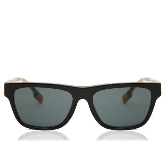 BURBERRY Sunglasses BE 4293 380687 Top Black On Vintage Check Gre - Picture 2 of 5